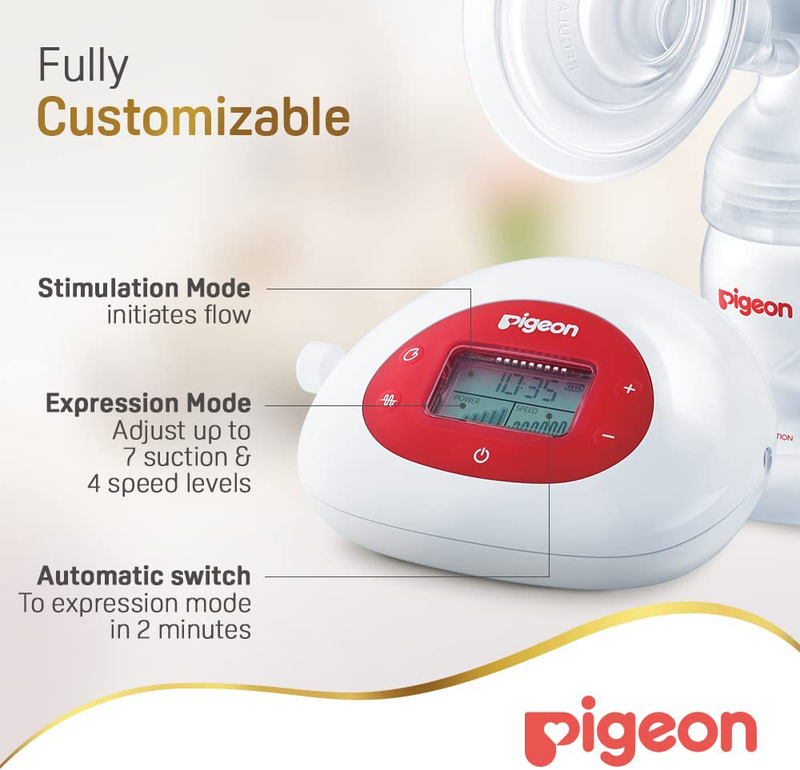 Pigeon Pro Electric Breast Pump, White