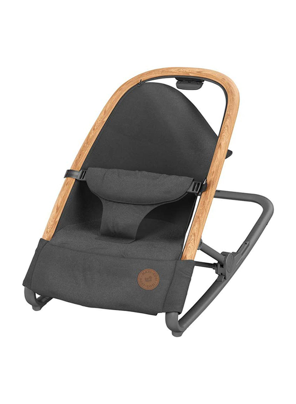 Maxi-Cosi Foldable to Flat and Compact Baby Bouncer Swing, Graphite