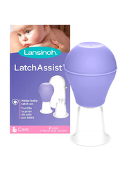 Lansinoh Latch Assist Breast Pump, Lavender