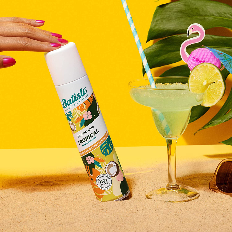 Batiste Tropical Dry Shampoo, 200ml