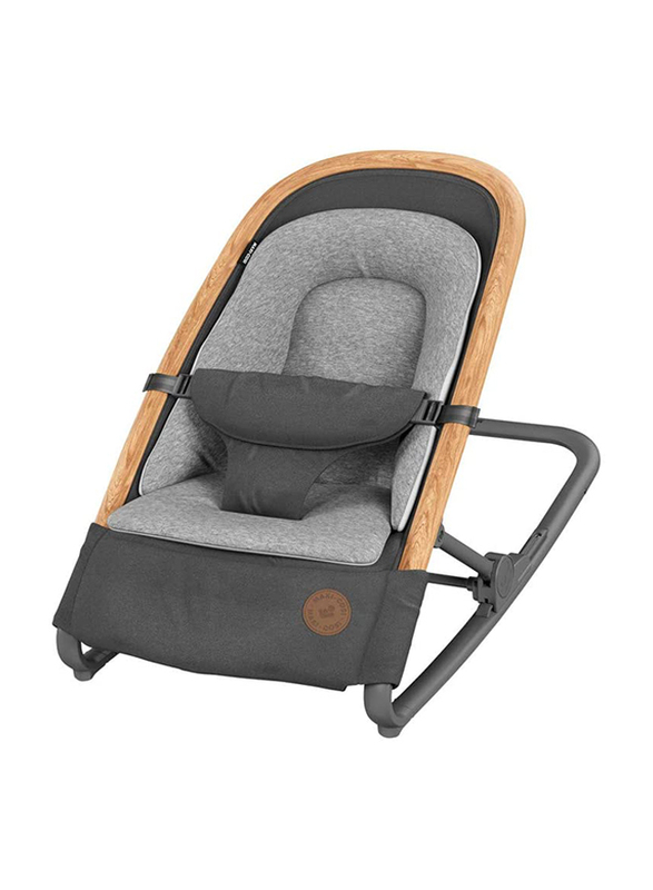 Maxi-Cosi Foldable to Flat and Compact Baby Bouncer Swing, Graphite