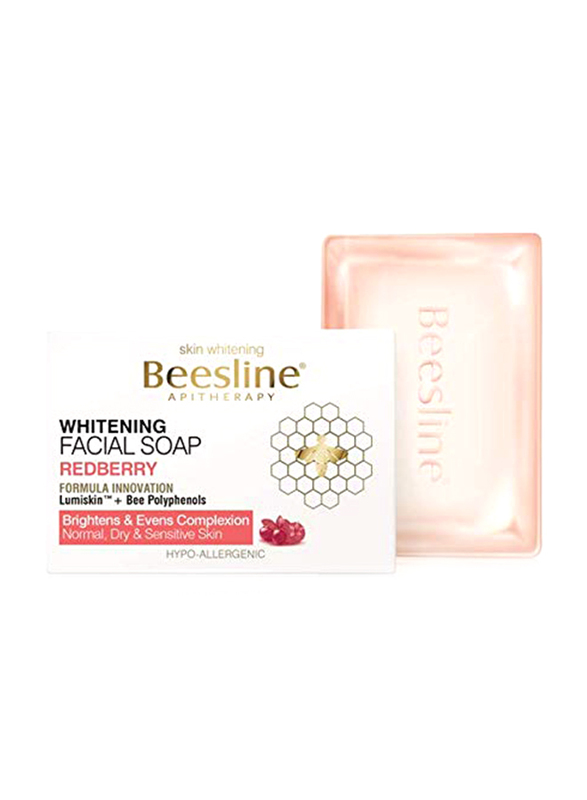 Beesline Whitening Red Berry Facial Soap, 85g