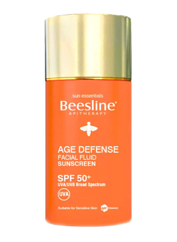 Beesline Age Defense Facial Fluid Sunscreen SPF 50, 40ml