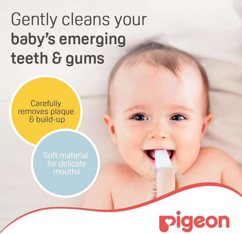Pigeon 20-Piece Natural Baby Tooth & Gum Wipes for kids