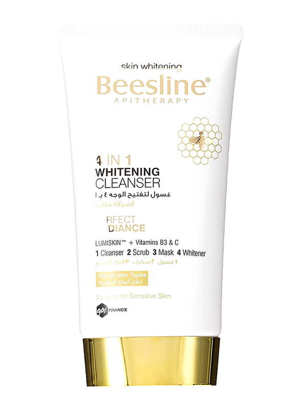 Beesline 4-In-1 Whitening Cleanser, 150ml