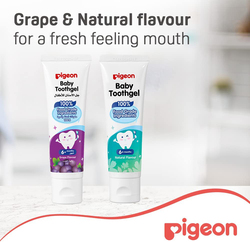 Pigeon 45g Baby Tooth Gel Grape for Kids
