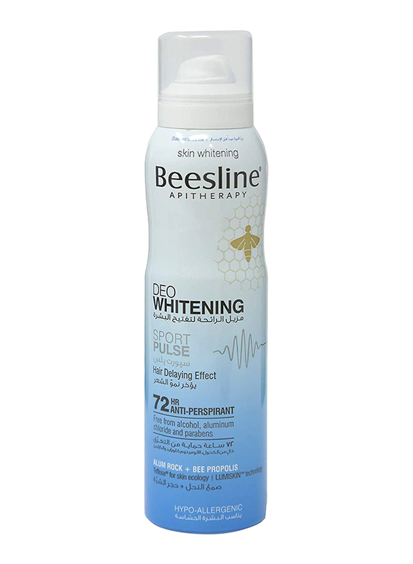 Beesline Sport Pulse Whitening Deodorant, 150ml