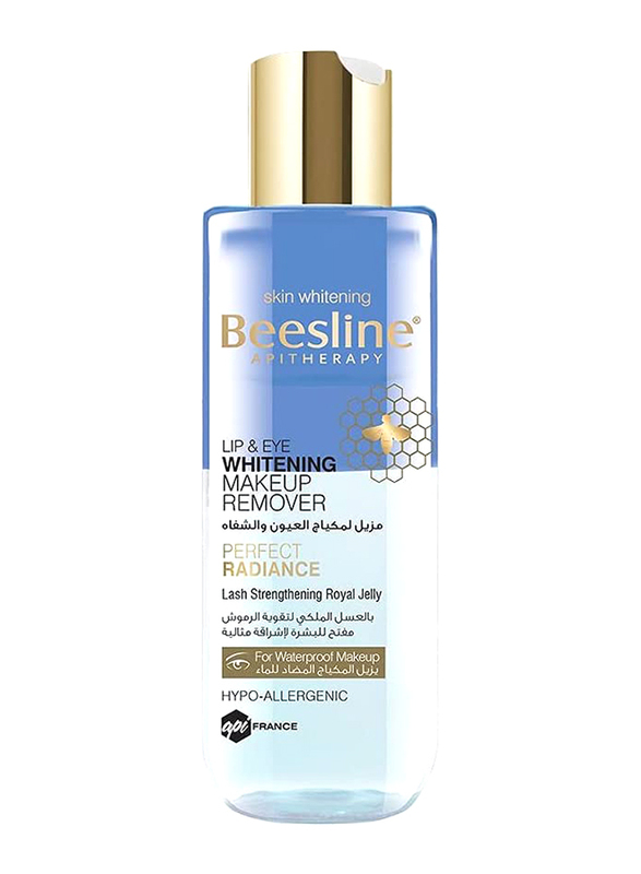 Beesline Lip & Eye Whitening Makeup Remover, Blue, 150ml