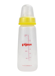 Pigeon Plastic Feeding Bottle with Transparent Cap, 200ml, Yellow