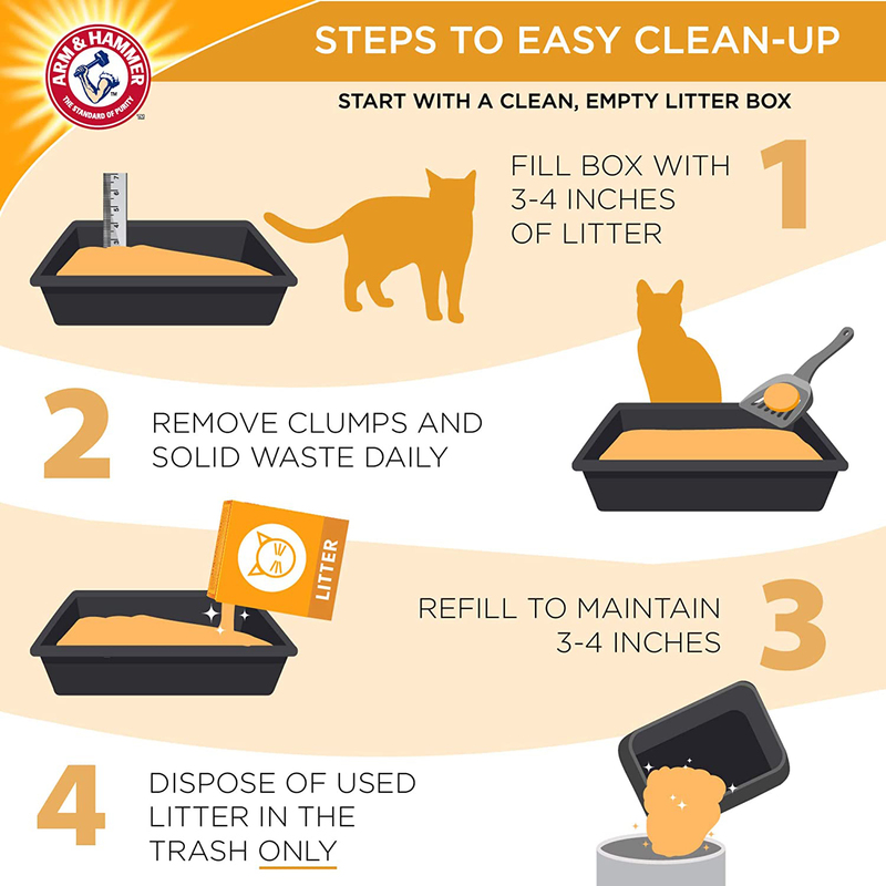 Arm & Hammer Super Scoop Cat Clumping Litter, 6.35Kg