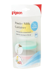 Pigeon Powder Milk Container, Clear