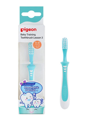 Pigeon Training L-3 Toothbrush, Aqua