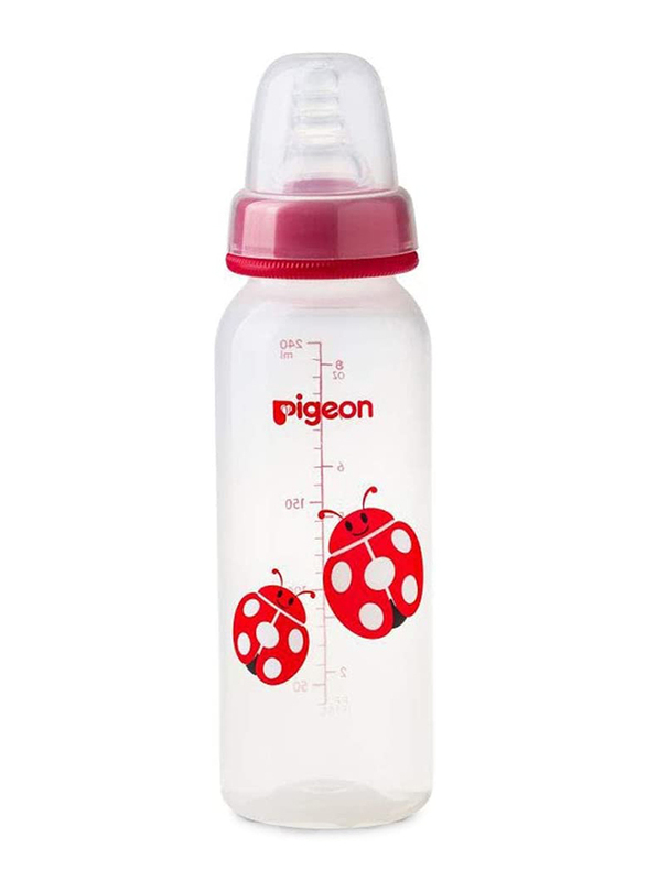 Pigeon Animals Decorated Plastic Bottle, 240ml, Multicolour