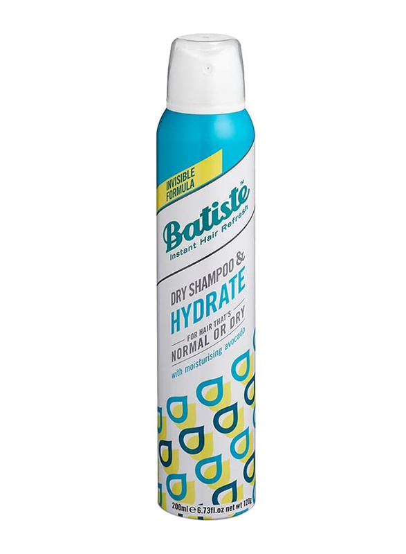 Batiste Hydrate Dry Shampoo, 200ml