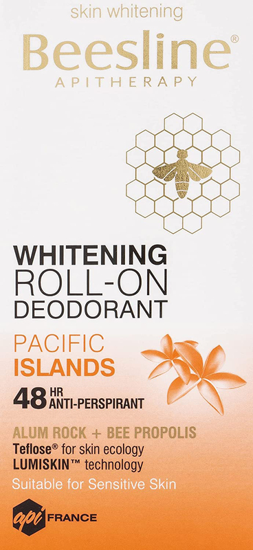 Beesline Whitening Pacific Islands Roll-On Fragranced Deodorant, 50ml