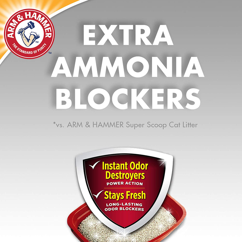 Arm & Hammer Super Scoop Cat Frag Free Clumping Litter, 6.35Kg