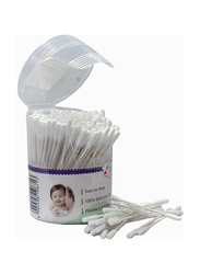 Pigeon 200-Piece Cotton Swabs Extra Thin Stem for Kids