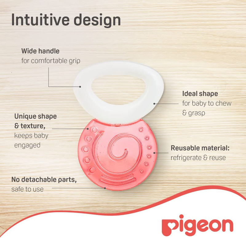 Pigeon Cooling Teether Circle, Red