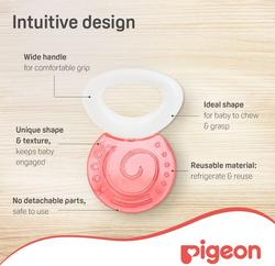 Pigeon Cooling Teether Circle, Red