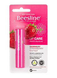 Beesline Shimmery Strawberry Lip Care, 4g