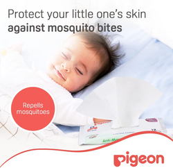 Pigeon 12 Sheet Anti Mosquito Wipes for Kids