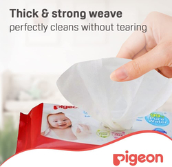 Pigeon 82 Sheets Baby Wipe with Lid for Kids