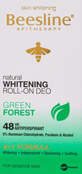 Beesline Whitening Green Forest Roll-On Fragranced Deodorant, 50ml