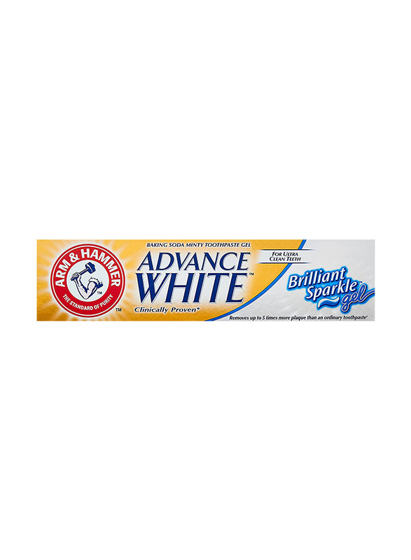 Arm & Hammer Advance White Brilliant Sparkle Gel Toothpaste, 115g