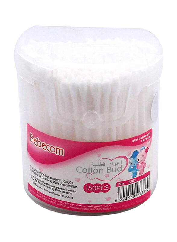 

Bebecom Cotton Paper Ear Buds, 200 Pieces