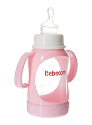 Bebecom Standard PC Feeding Bottle, 125ml, Pink