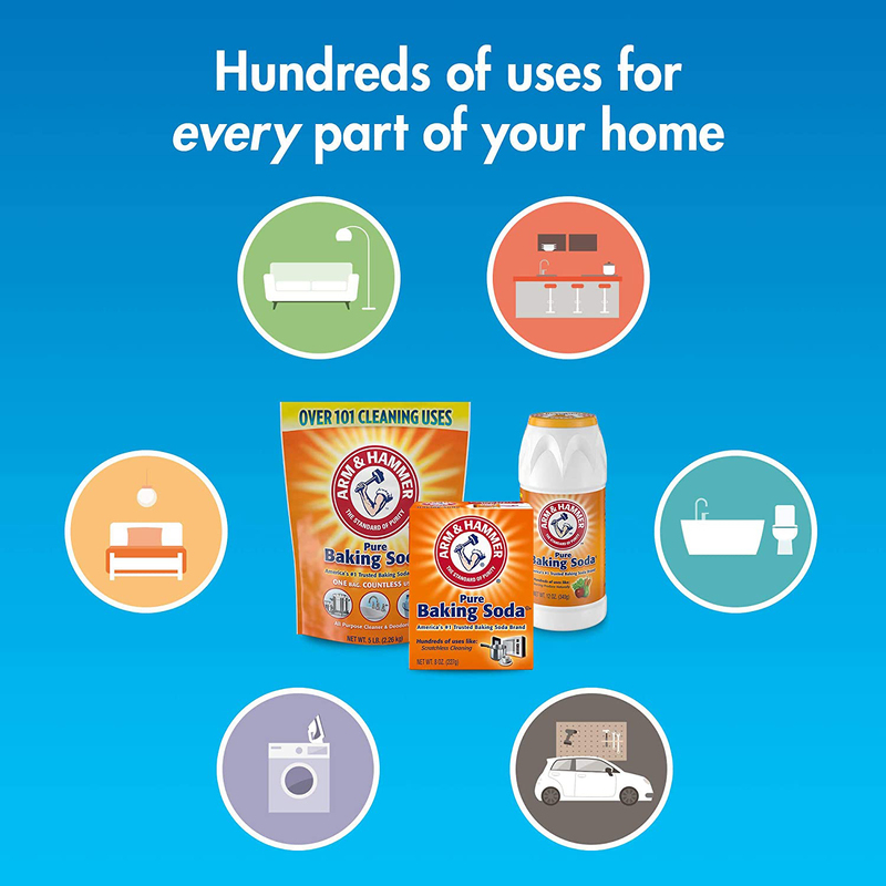 Arm & Hammer Pure Baking Soda, 454g