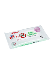 Pigeon 12 Sheet Anti Mosquito Wipes for Kids