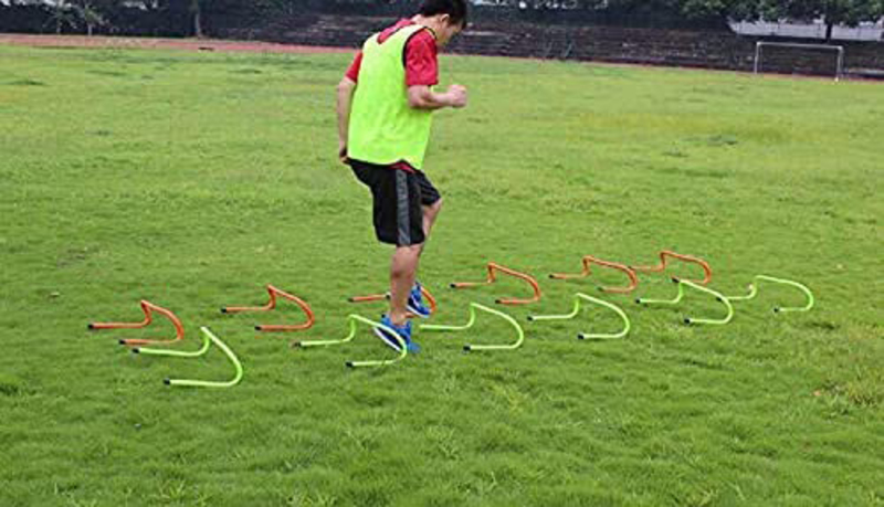 Ultimax Agility Training Hurdles for Track & Field Fences, 5 x 15 cm, Orange