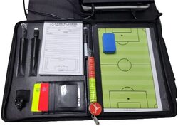 ULTIMAX Football Tactics Board, Magnetic Soccer Tactics Board, Double Foldable Sided Soccer Dry-Erase Board Portable Football Training Board Coaching Board Equipment