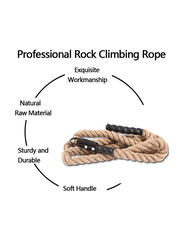 Ultimax Climbing Training Rope, 616cm, Beige