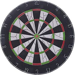 ULTIMAX Flocked Dart Board Excellent Indoor Game and Party Games Darts for Children and Adults, Office and Family Time-(18X1.5")