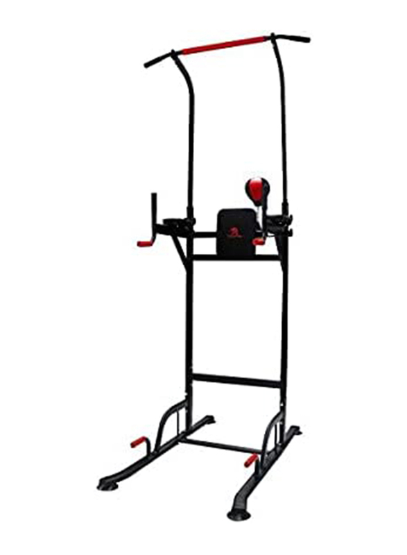 Ultimax Multi Function Pull Up & Chin Up Dip Station Equipment for Home Gym Fitness Training, 1 Piece, Black