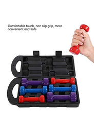 Ultimax Dumbbell Hand Weight Set With Carry Case, 6Kg, Multicolour