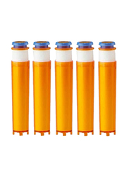 VitaPure Vita clean Refill Shower Filter, 5 Pieces, Orange