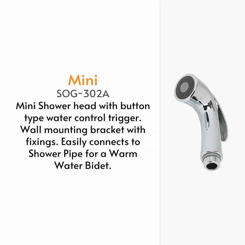 VitaPure Mini Shower Head, Silver