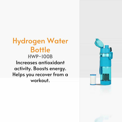 VitaPure Hydrogen Water Bottle, Blue