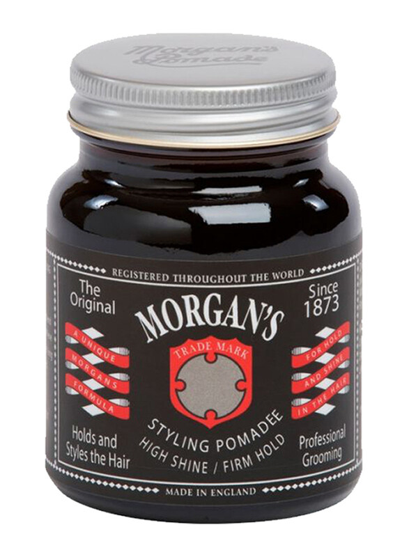 

Morgan's High Shine & Firm Hold Styling Pomade for All Hair Types, 100g