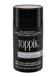 Toppik Hair Building Fibers for All Hair Type, Grey, 12g