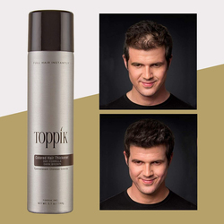 Toppik Colored Hair Thickener for All Hair Type, Dark Brown 144g