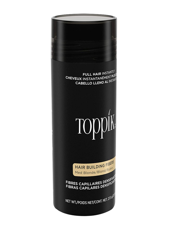 Toppik Hair Building Fibers for All Hair Type, Medium Blonde, 27.5g