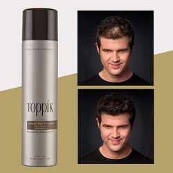 Toppik Colored Hair Thickener for All Hair Type, Medium Brown, 144g