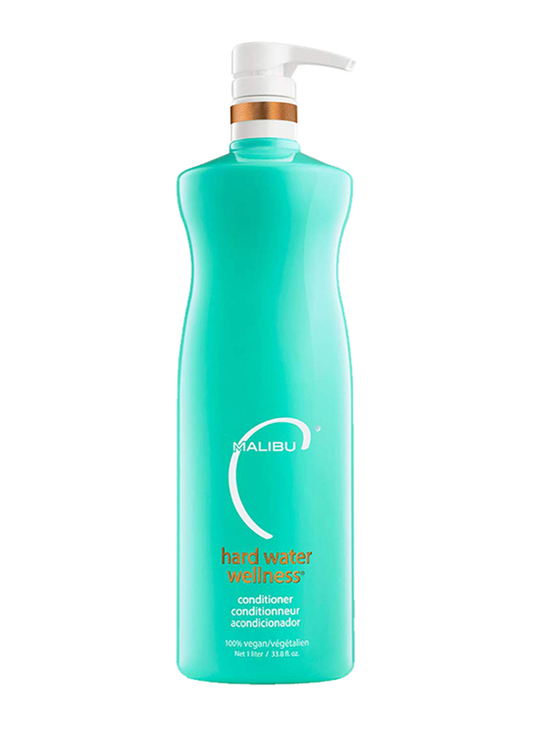 Malibu C Hard Water Wellness Conditioner for All Hair Types, 1 Liter