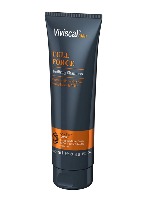 Viviscal Man Full Force Fortifying Shampoo for Thickening Hair, 250ml