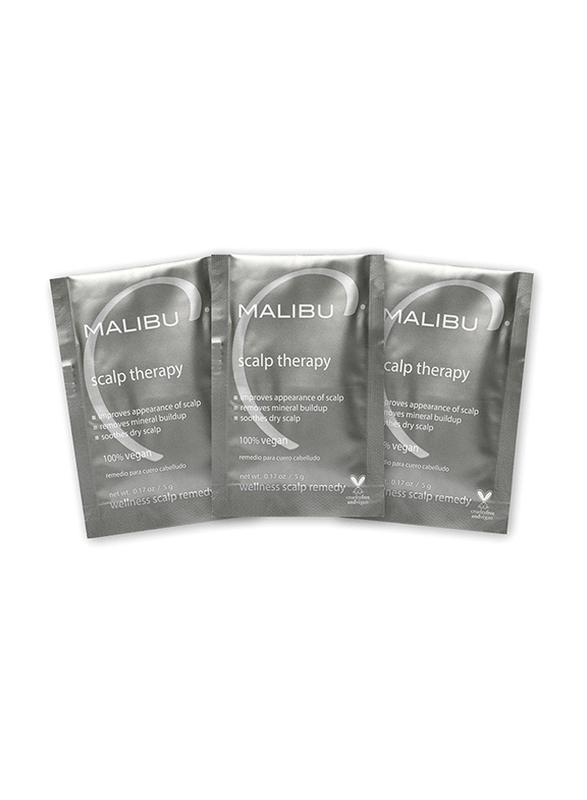 Malibu C Scalp Therapy Treatment Wellness Hair Remedy for All Hair Types, 12 Pieces
