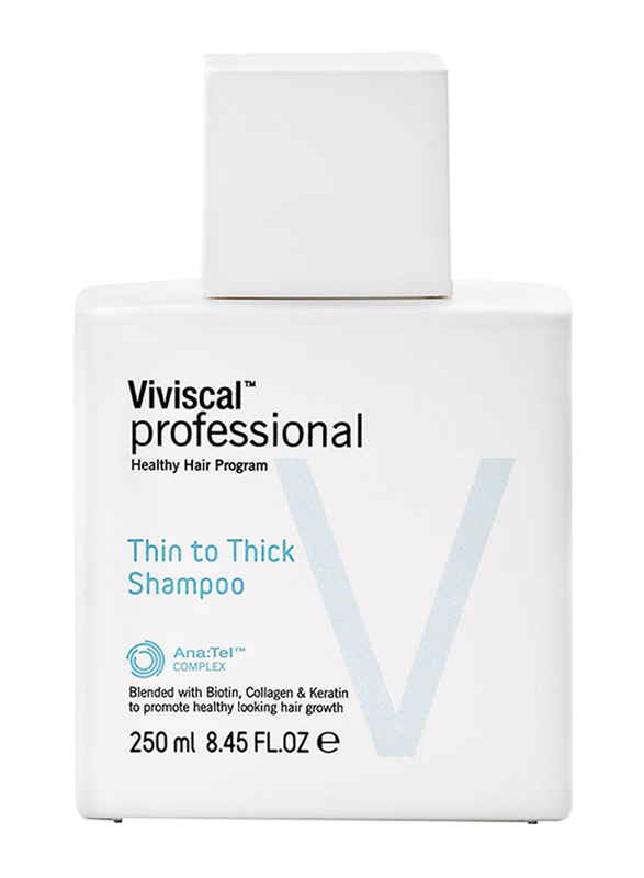 Viviscal Professional Thin to Thick Shampoo for Fine Hair, 250ml